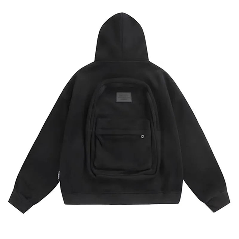 Hoodie Met Ingebouwde Rugzak – De Ultieme Reishack